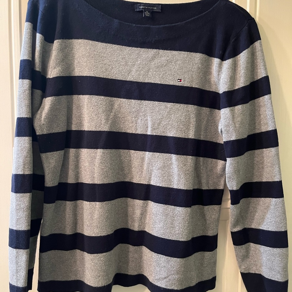 Tommy Hilfiger Dark Blue Knit Sweater